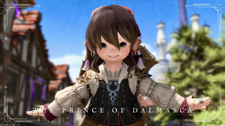 [Glamour] "A Prince of Dalmasca?" A Cool-and-Cute Ribbon Knight Outfit Lalafell FF14 Blog Norirow Note 20